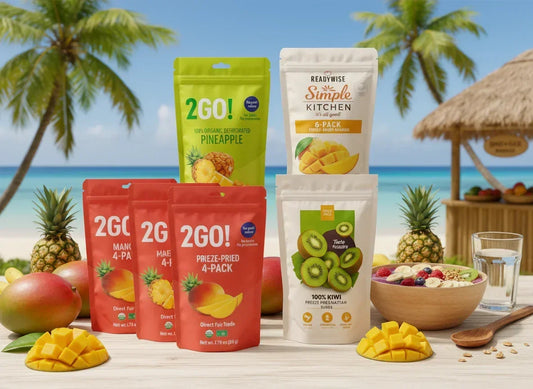 Tropical Paradise Grid - Beach Breakfast