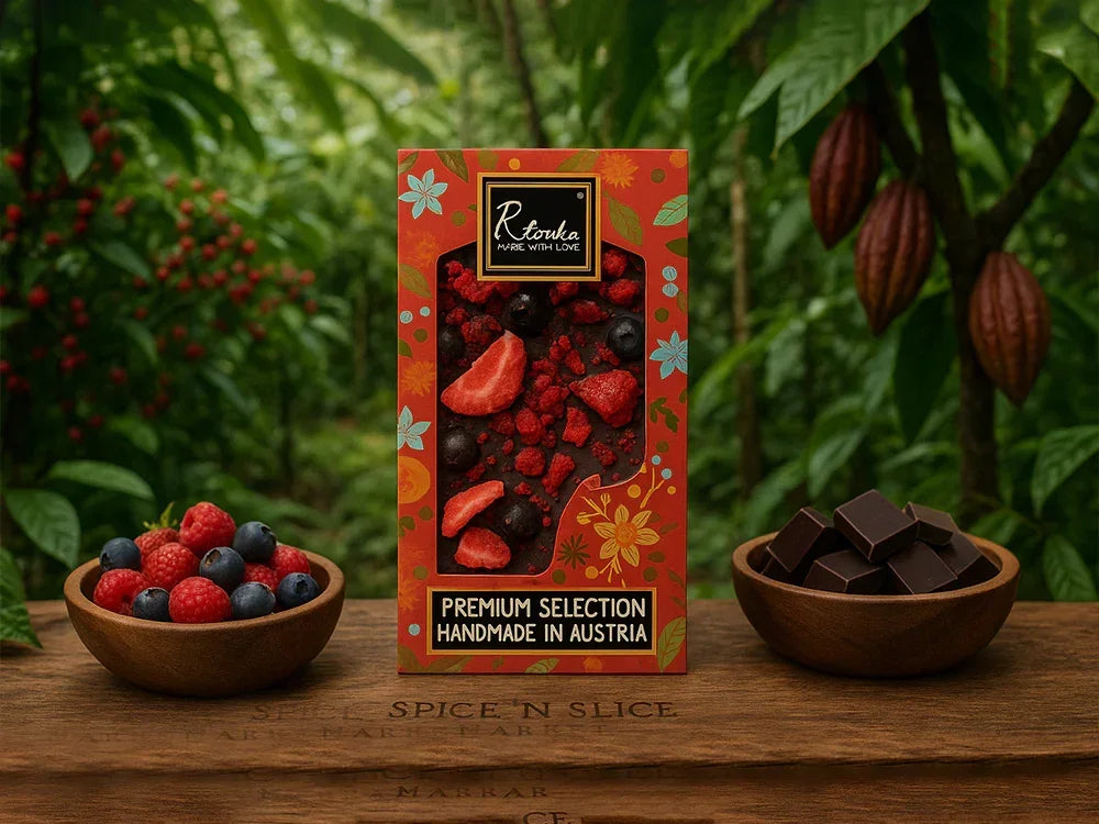 Ritonka dark chocolate berry mix - premium European indulgence