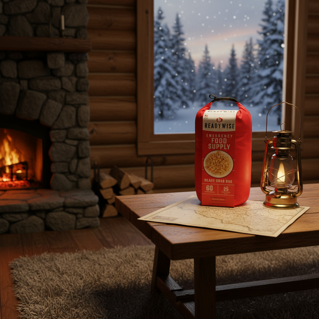 7 Day Emergency Dry Bag - Log Cabin
