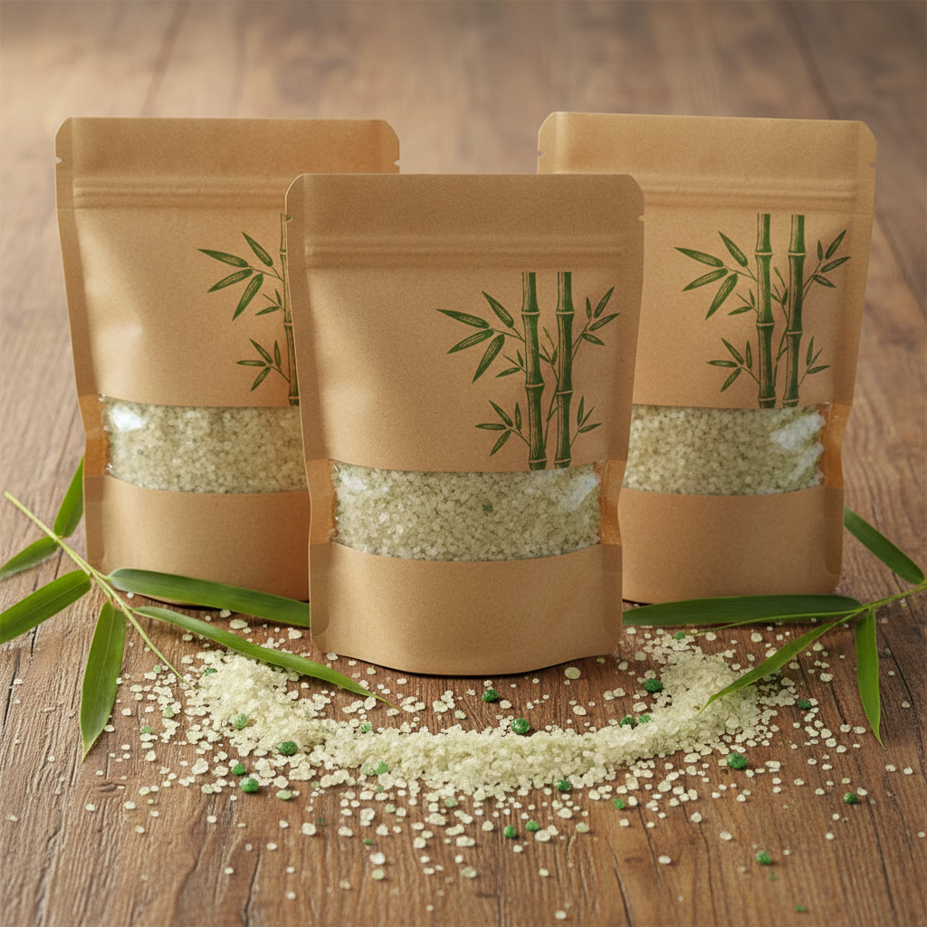 Bamboo Jade Salt ecopack lifestyle