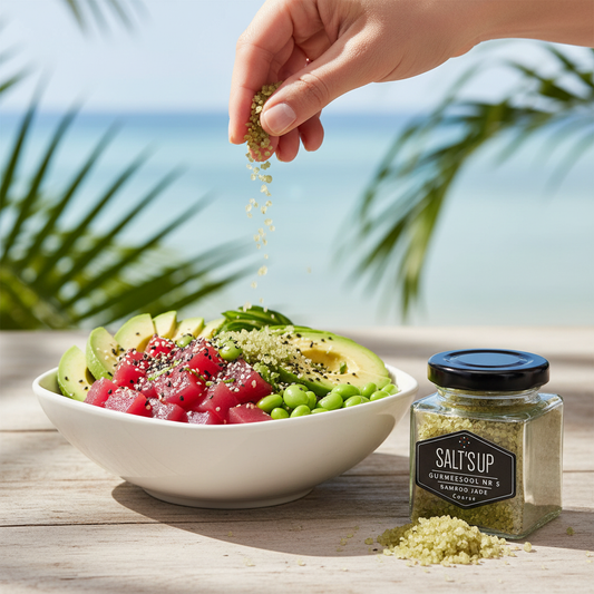 Bamboo Jade Salt Poke Bowl