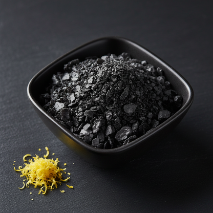 Black Lava Salt Bowl