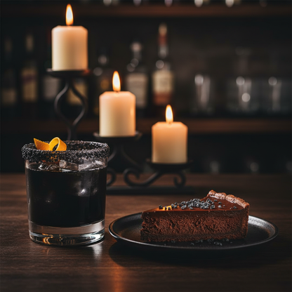 Black Lava Salt Cocktail