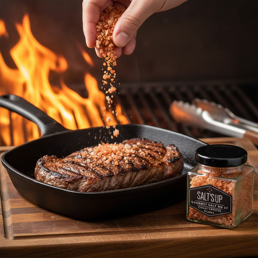 Chilli Crystal Salt Flakes Grilling