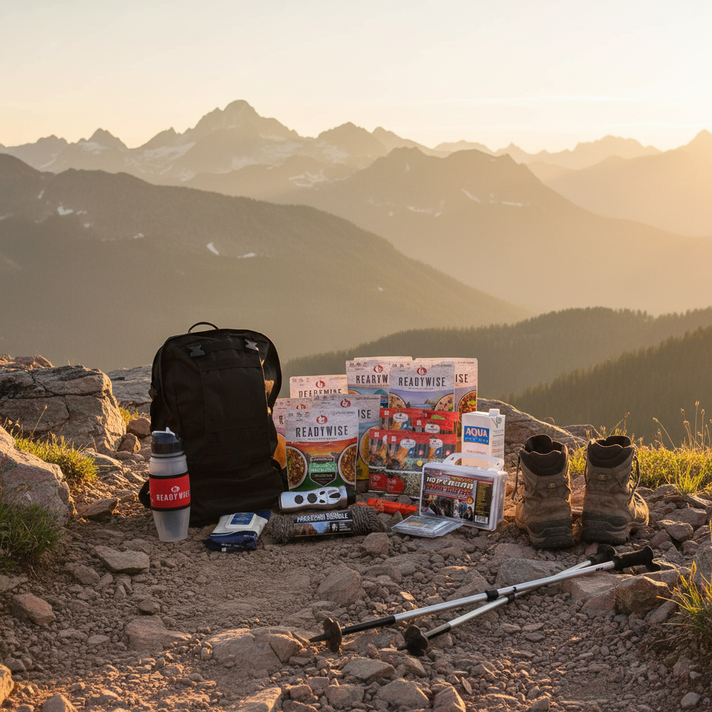 Complete 2 Day Survival Backpack - Hiking