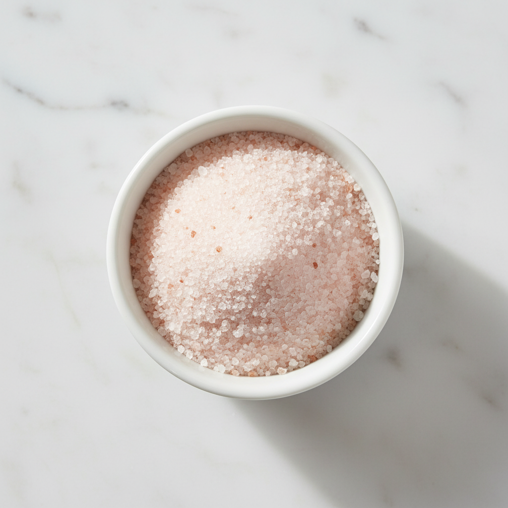Crystal Pink Fine Salt Bowl