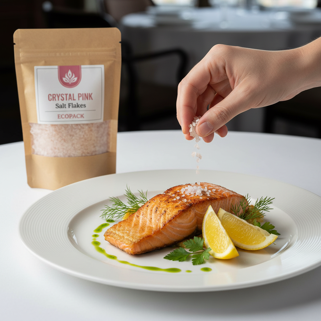 Crystal Pink Salt Flakes Lifestyle