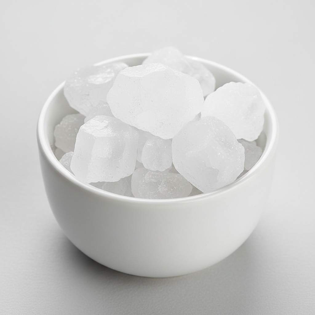 Crystal White Salt Diamonds Bowl