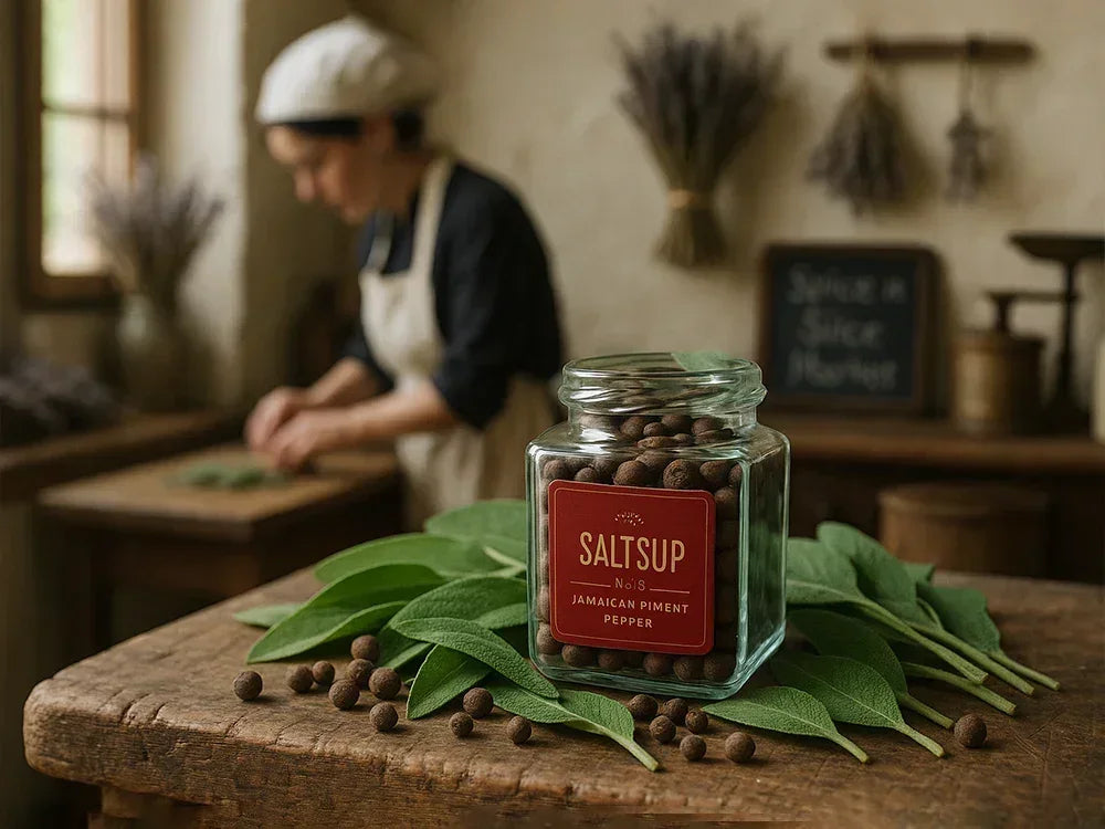 Jamaican allspice whole berries - authentic piment 60g jar