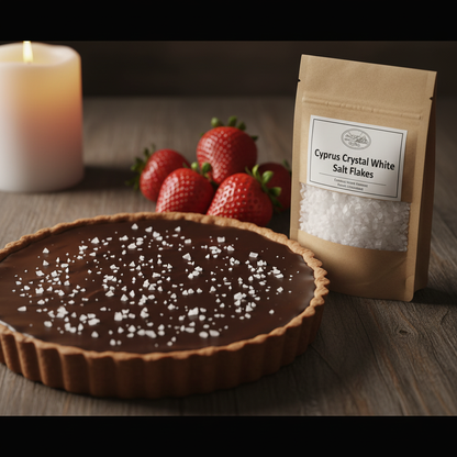Cyprus Crystal White Salt Dessert