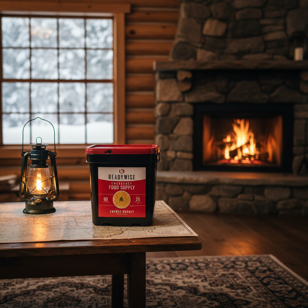 Entree Bucket 60 - Log Cabin