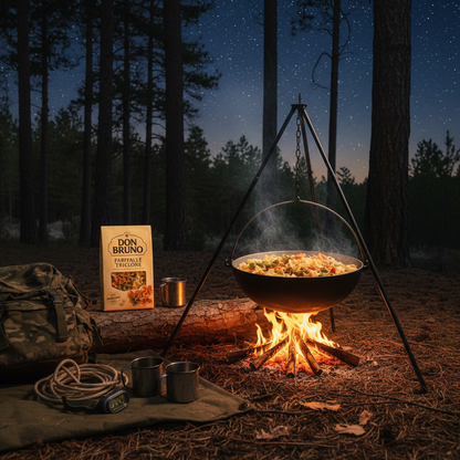 Farfalle Tricolore Camping Hero