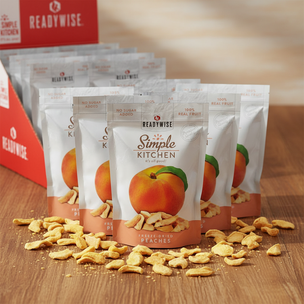 Freeze Dried Peaches Hero
