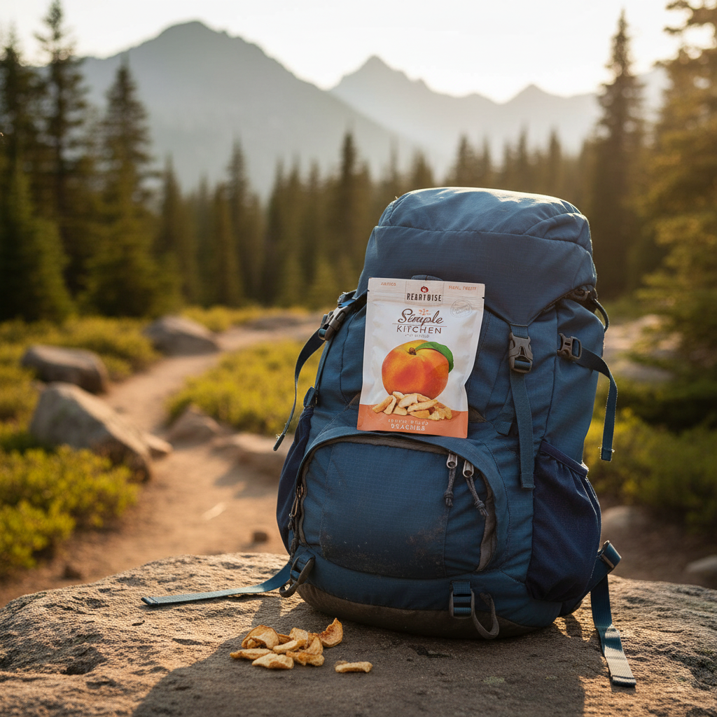 Freeze Dried Peaches Outdoor