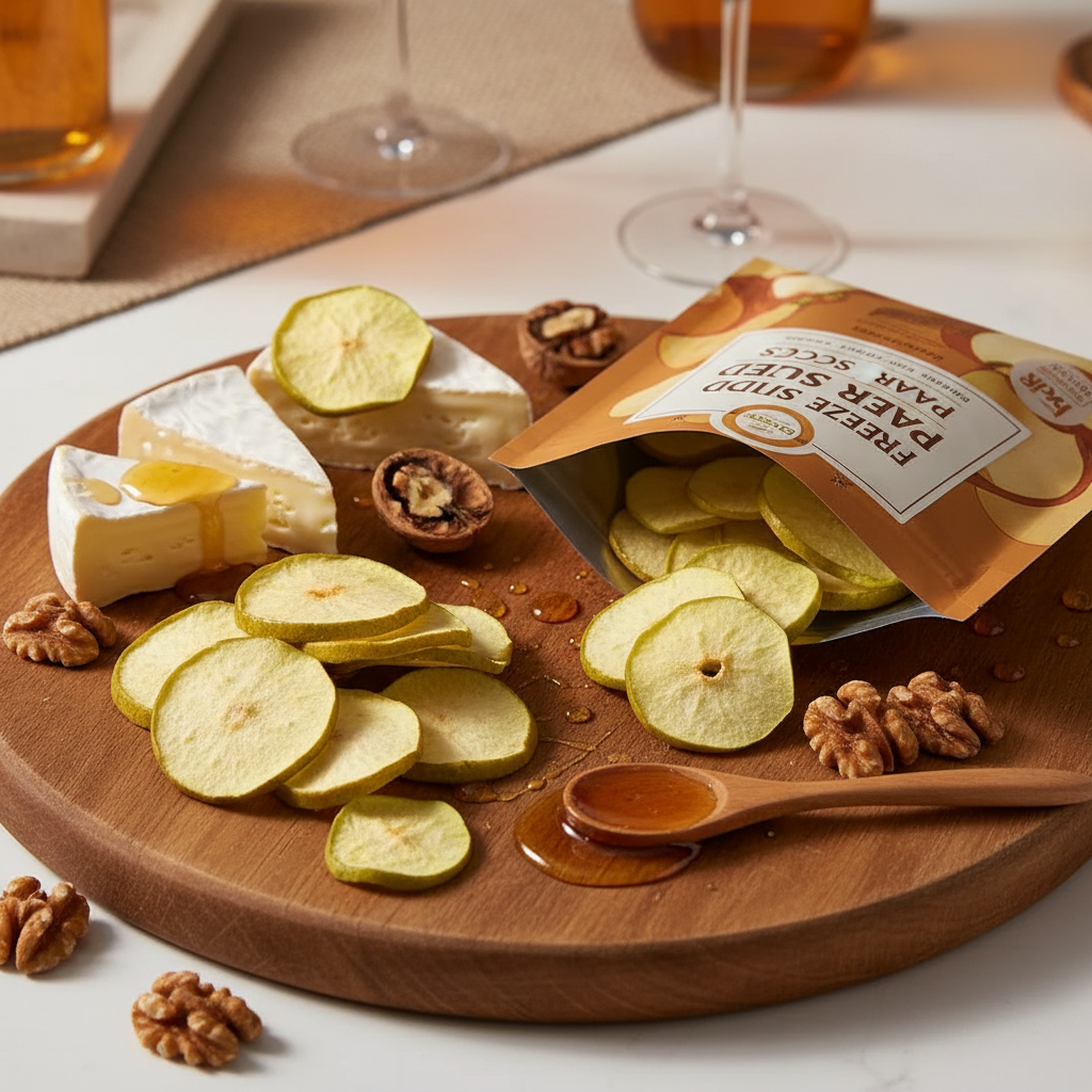 Freeze Dried Pear Slices Lifestyle