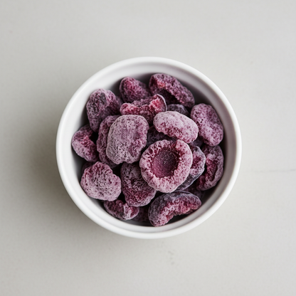 Freeze-Dried Plums Bowl