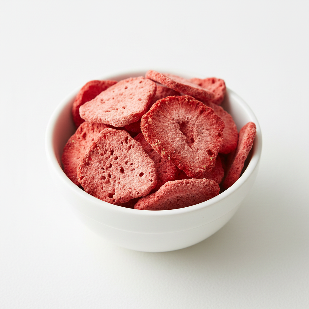Freeze Dried Strawberries Bowl