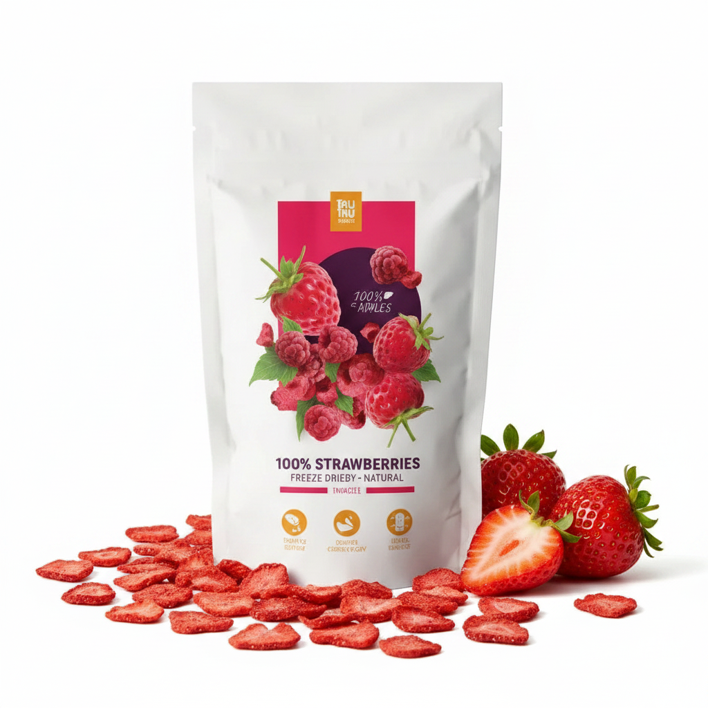 Freeze Dried Strawberries Hero