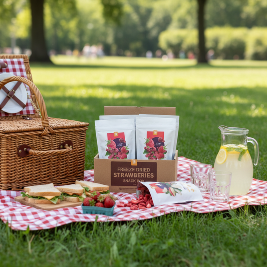 Freeze Dried Strawberries Picnic