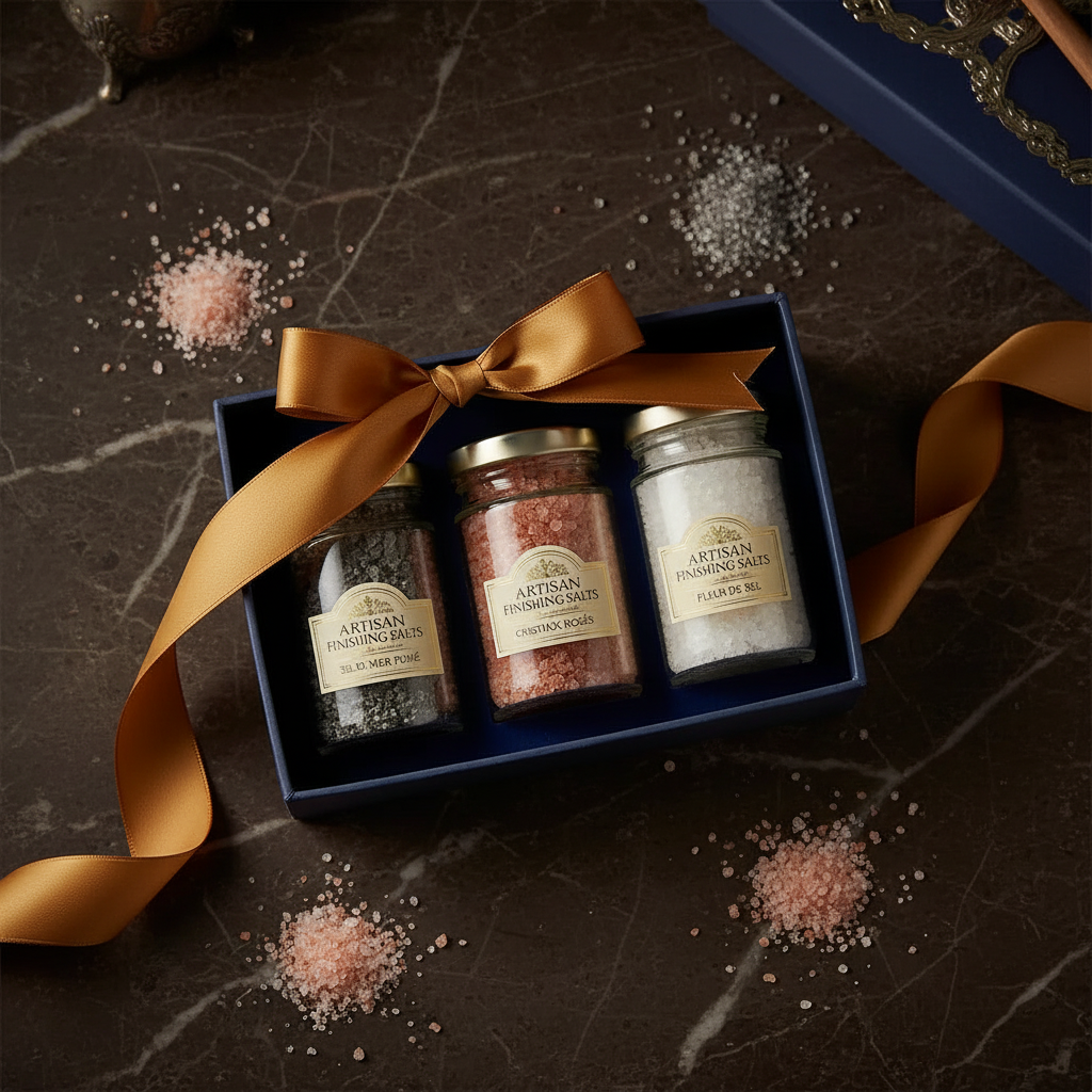 Gourmet Special Gift Box Flat Lay