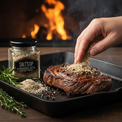 Herb Salt Meat Grilling