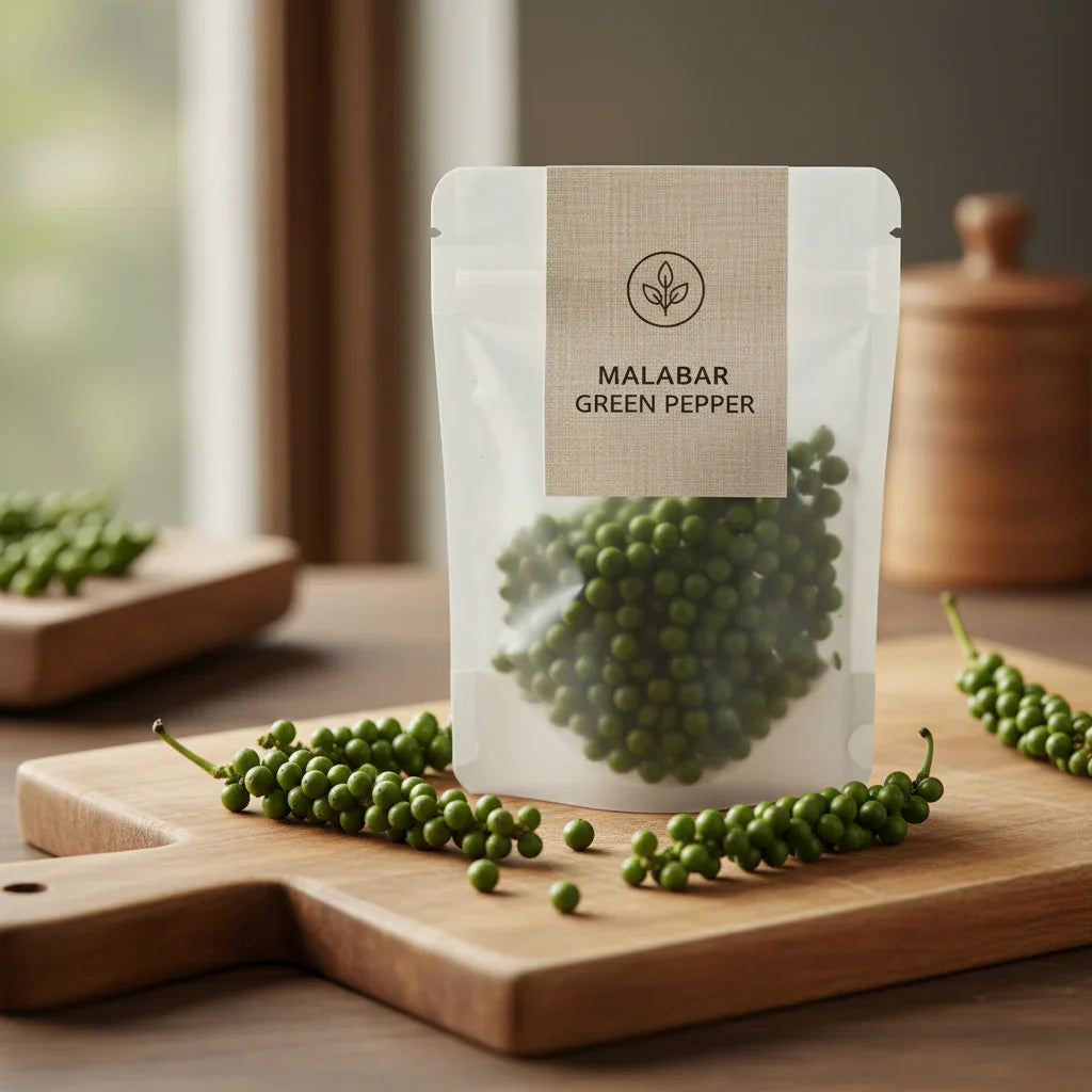 Malabar Green Pepper Ecopack - Spice n Slice Market