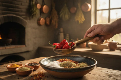 Hand with Chiloe pepper