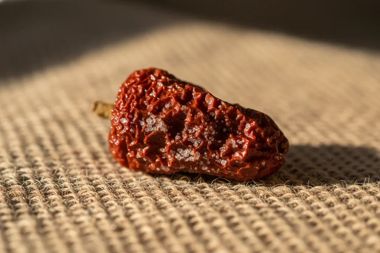 Close-up macro of Chiloe pepper