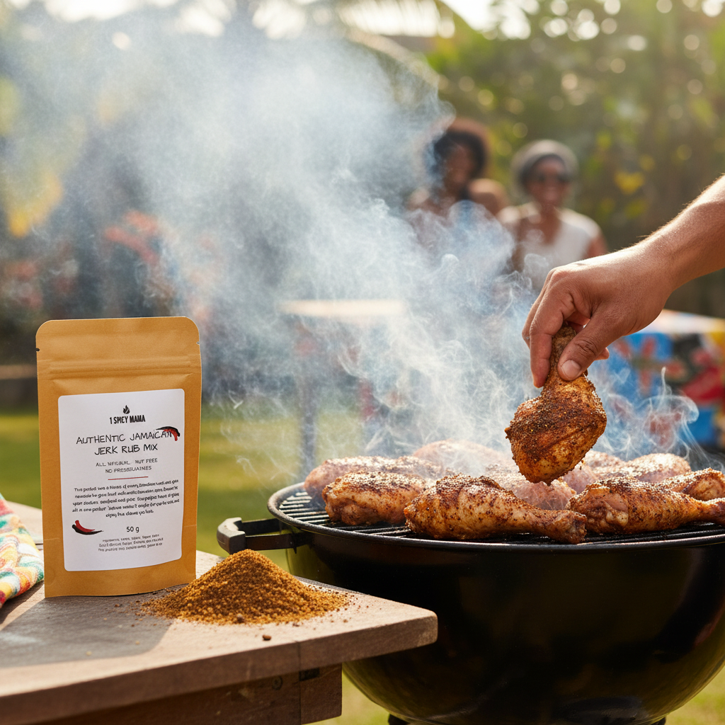Jerk Rub Dried Spice BBQ