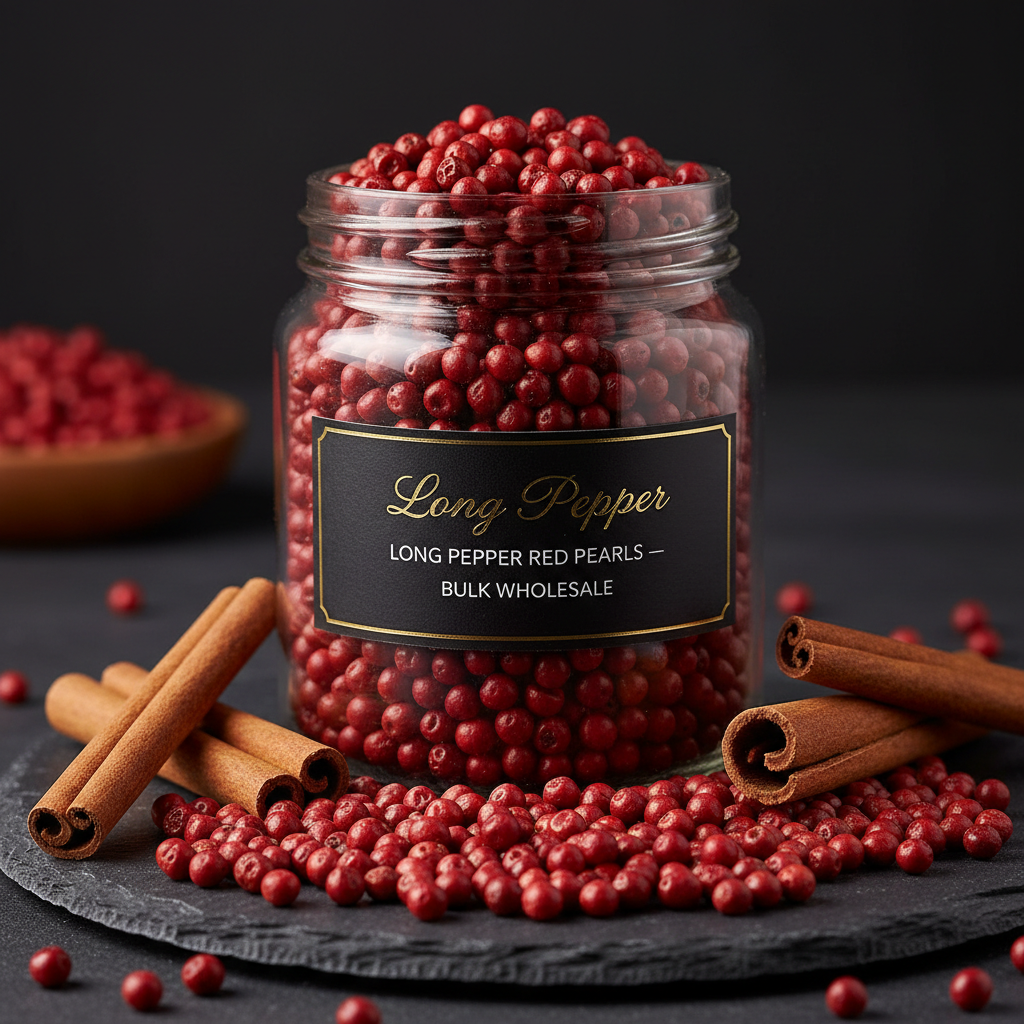 Long Pepper Red Pearls 10kg - Jar