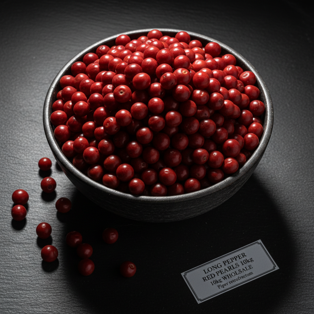 Long Pepper Red Pearls 10kg - Overhead