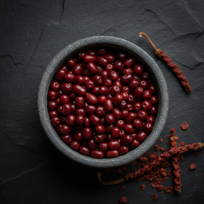 Long Pepper Red Pearls - Overhead