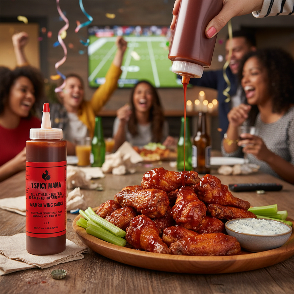 Mambo Wing Sauce Lifestyle