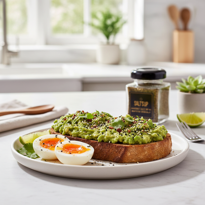 Matcha Salt Avocado Toast