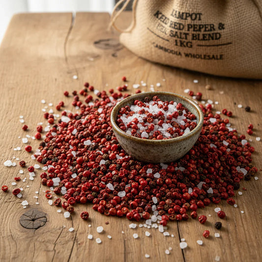 Mix Red Kampot Pepper with Salt 1kg