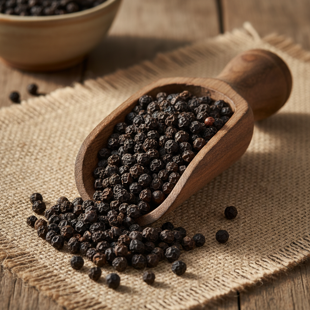 Organic Black Pepper Scoop