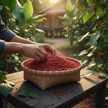 Organic Red Pepper Basket