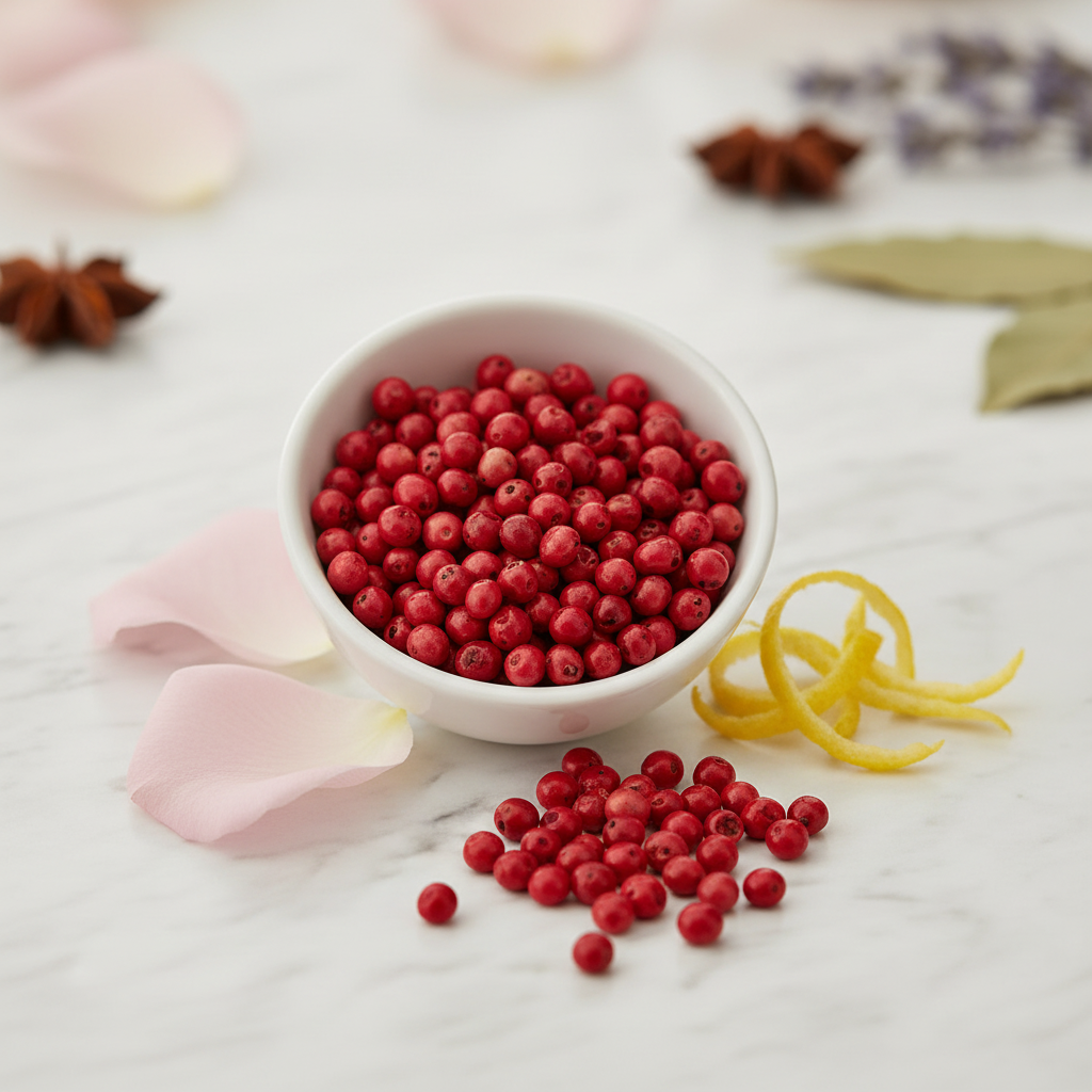 Pink Peppercorns Bowl