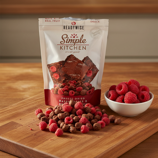 Raspberry Brownie Bites Lifestyle