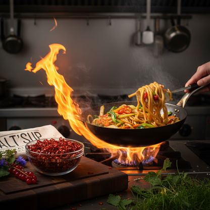 Red Chili Rings Stir-fry