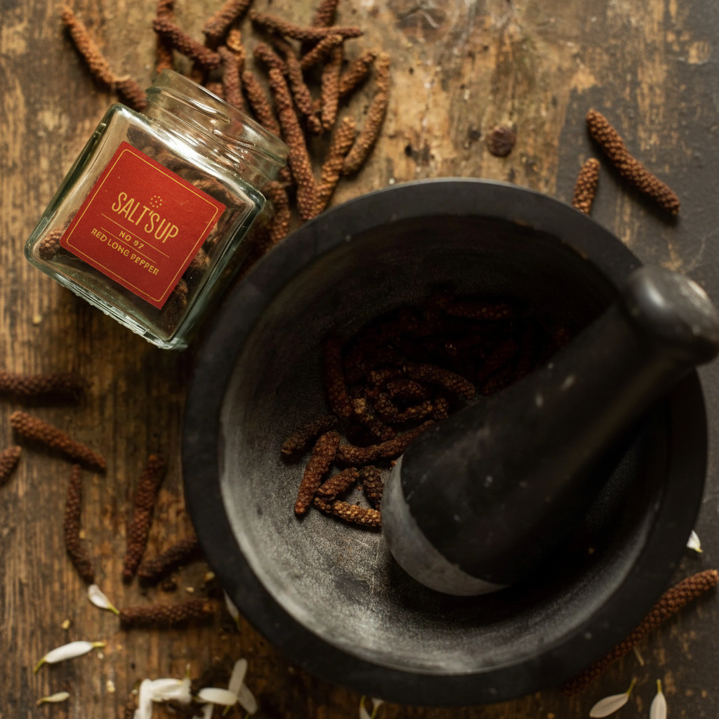 Red Long Pepper Mortar