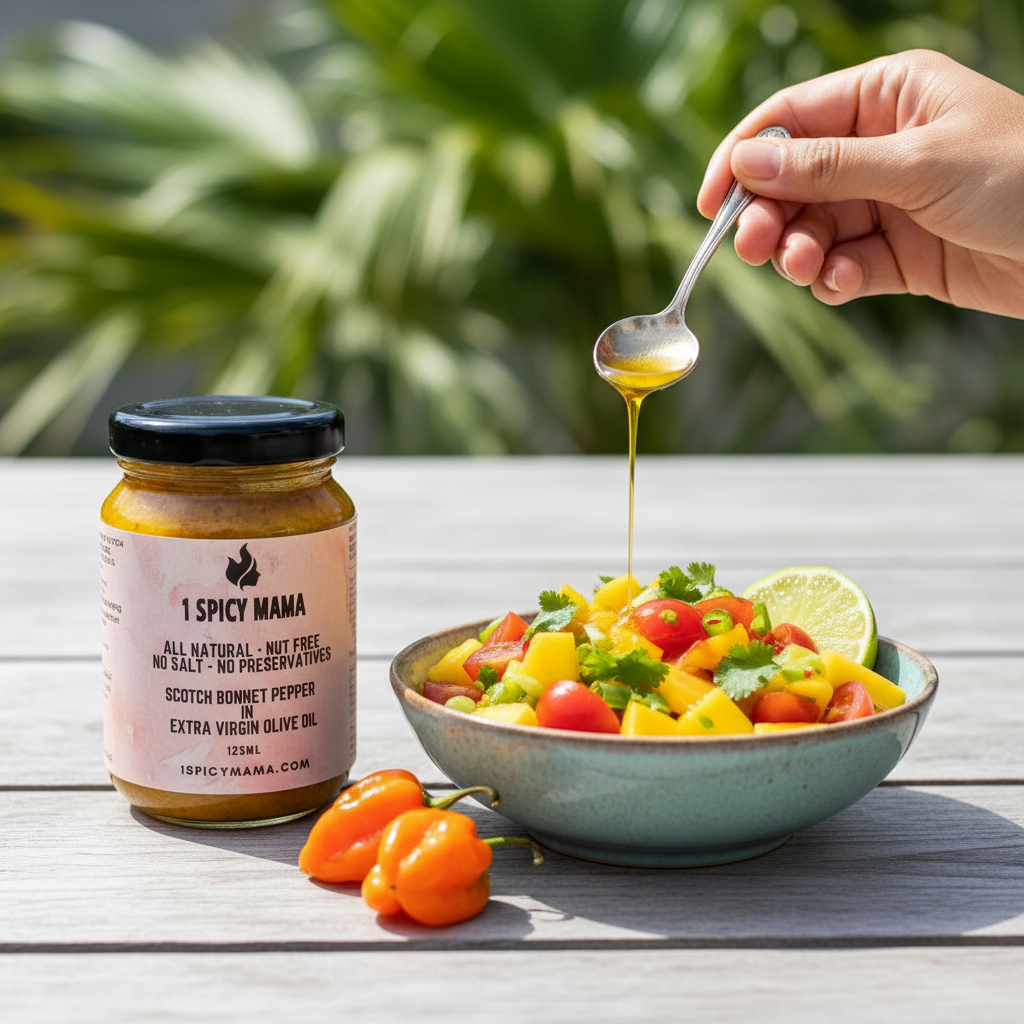 Scotch Bonnet Olive Oil Lifestyle