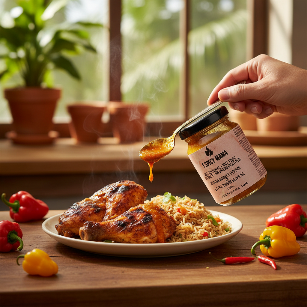 Scotch Bonnet Olive Oil Lifestyle