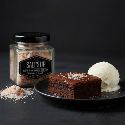 Smoked Beech Salt Dessert