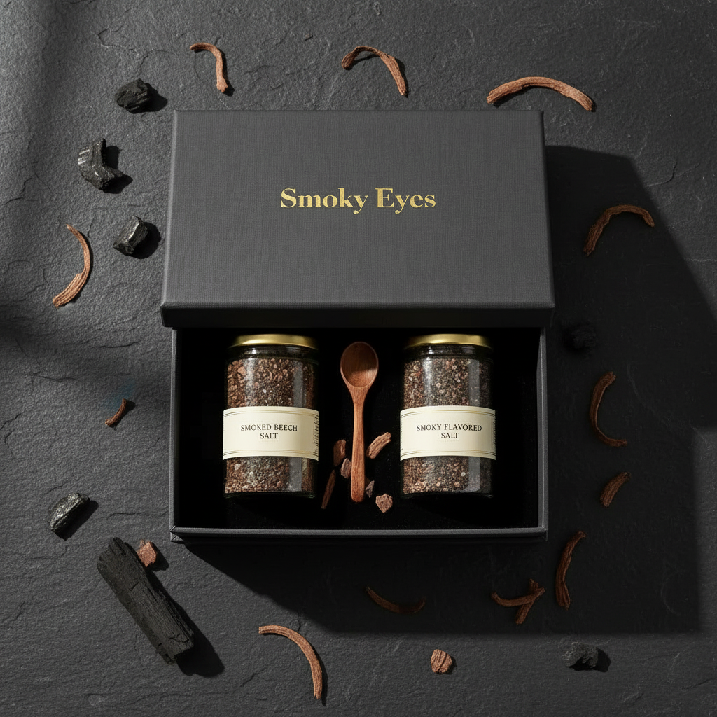 Smoky Eyes Gift Box Flat Lay
