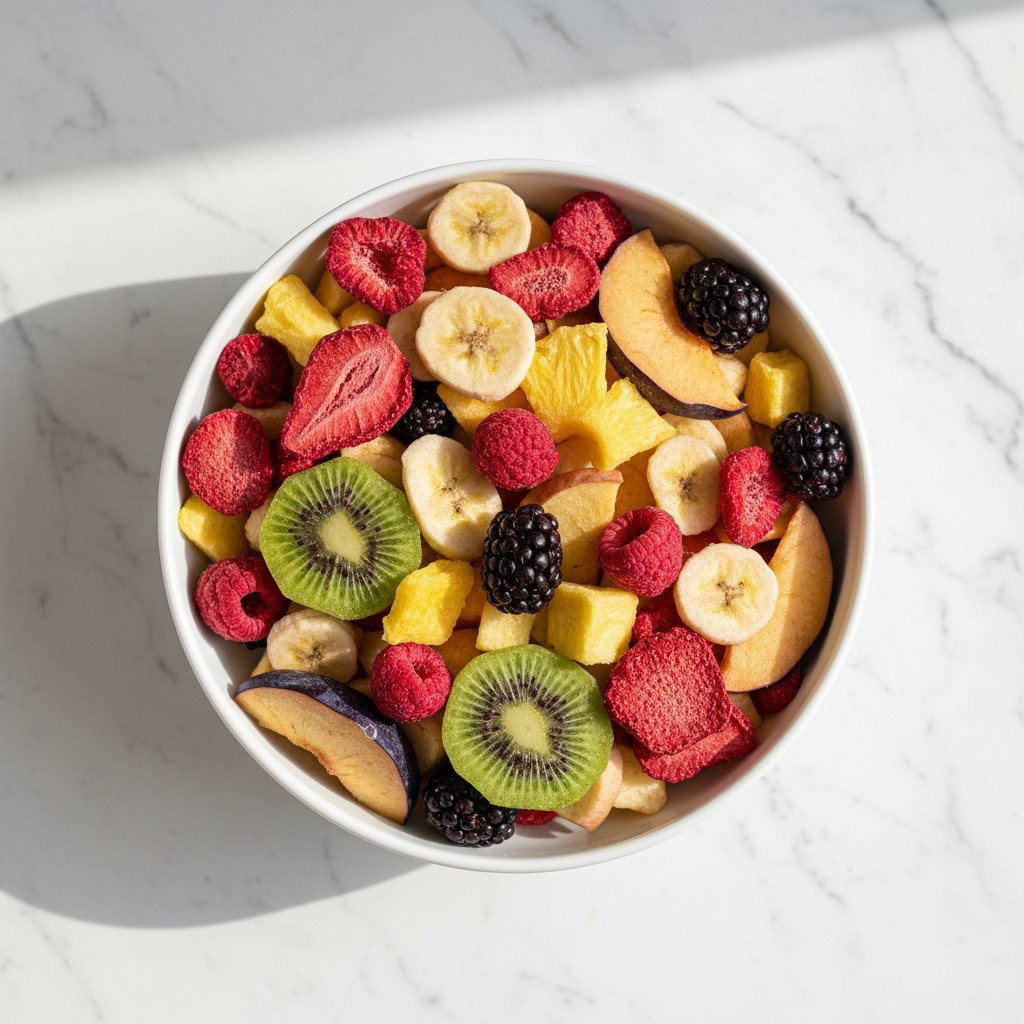 Strawberry Snack Box bowl shot