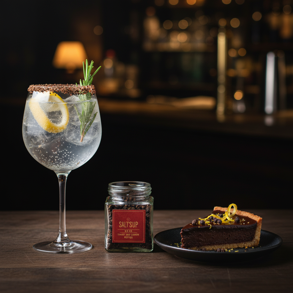 Timut Lemon Pepper Cocktail