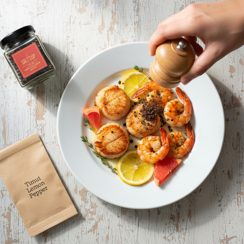 Timut Lemon Pepper Seafood