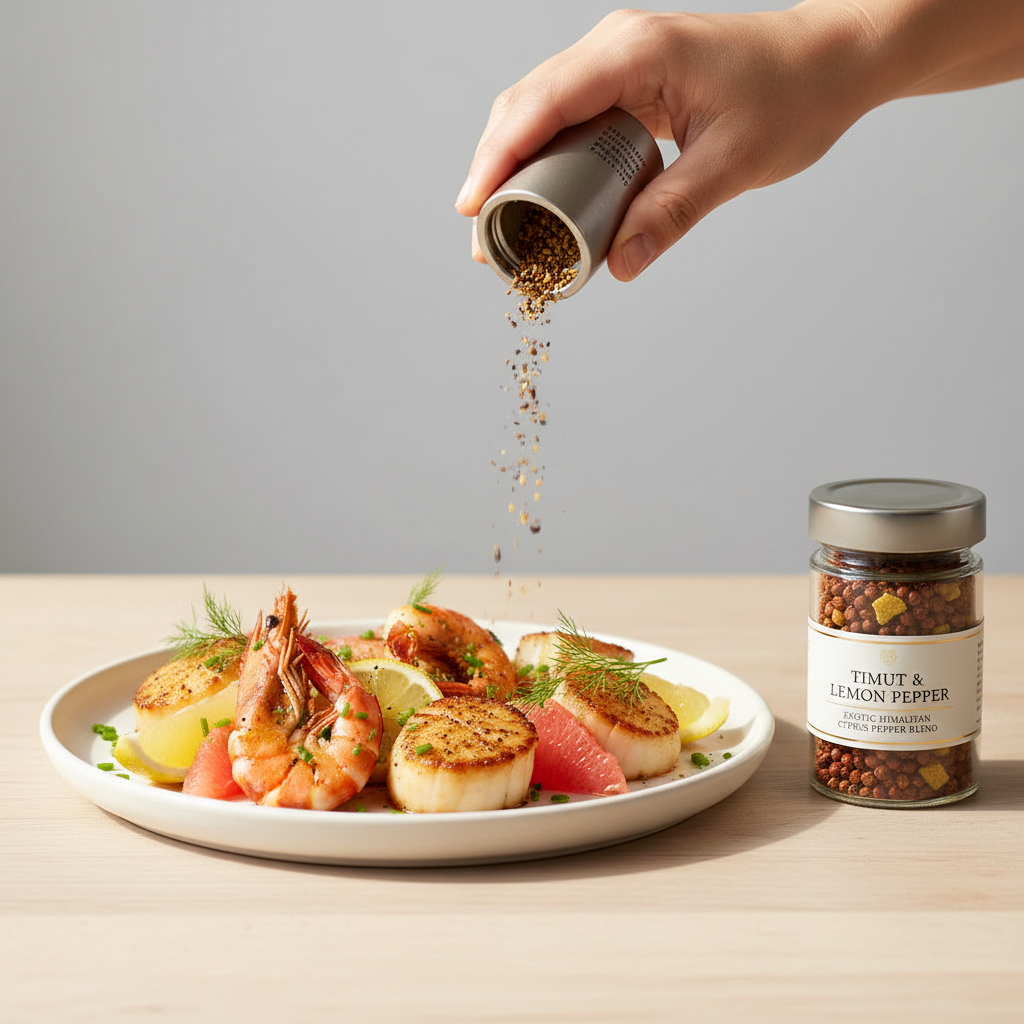 Timut Lemon Pepper Seafood