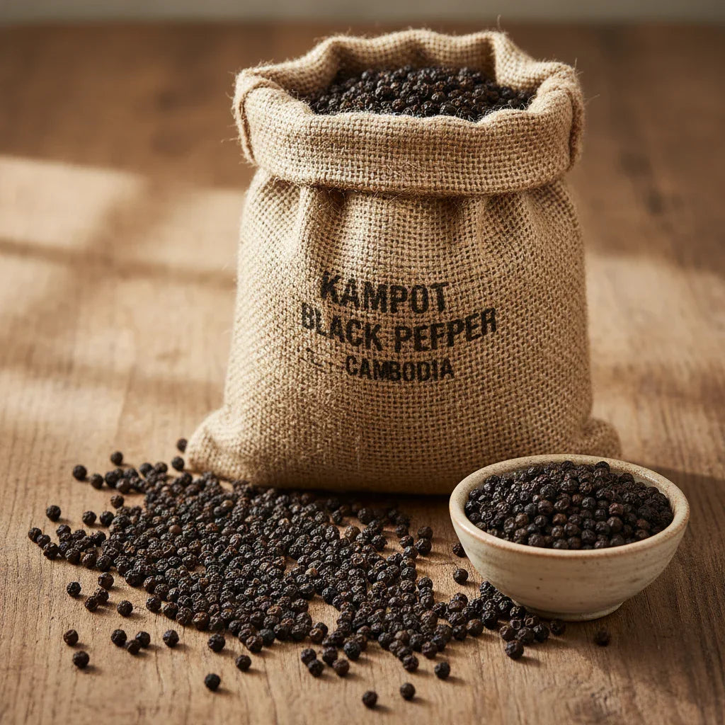 Wholesale Kampot Black Pepper 5kg